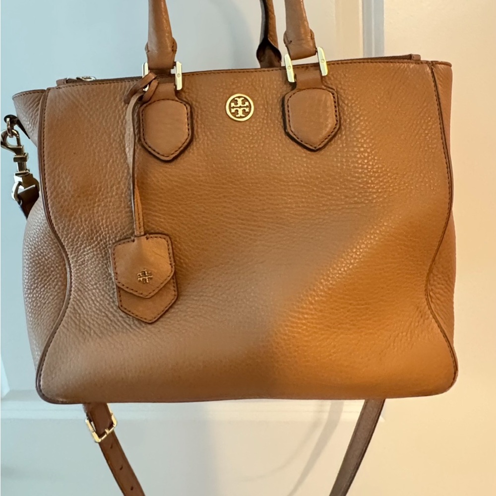 Tory Burch Tan Leather Tote